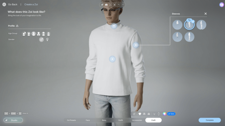 Custom Tops Sleeves Male 2