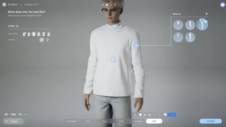 Custom Tops Sleeves Male 3