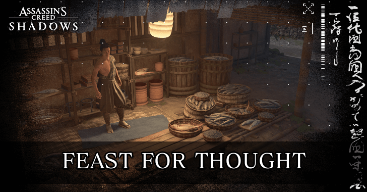AC Shadows - Feast for Thought Vendor Locations