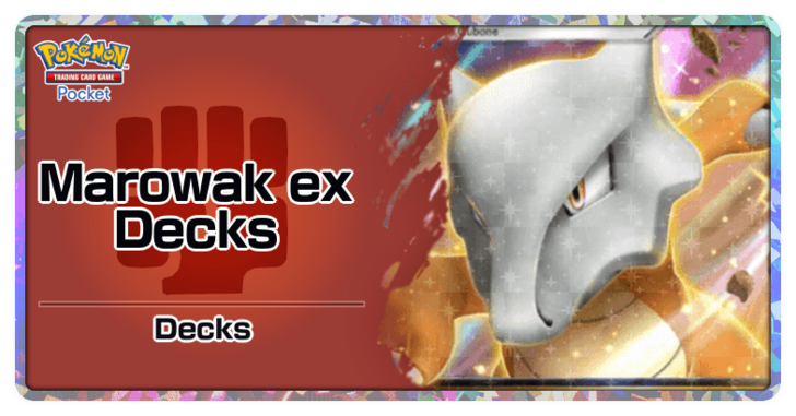Pokemon TGC Pocket - Marowak ex Best Deck Build and How to Play