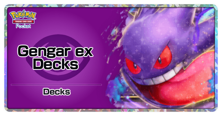 Pokemon TGC Pocket - Gengar ex Best Deck Build and How to Play