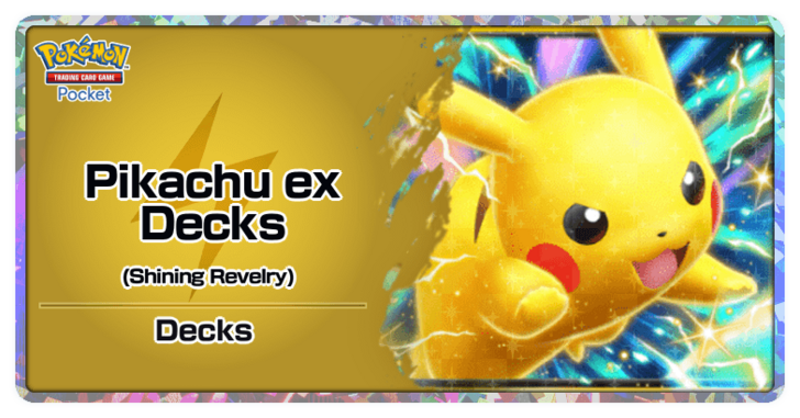 Pokemon TGC Pocket - SR Pikachu ex Best Deck Build and How to Play