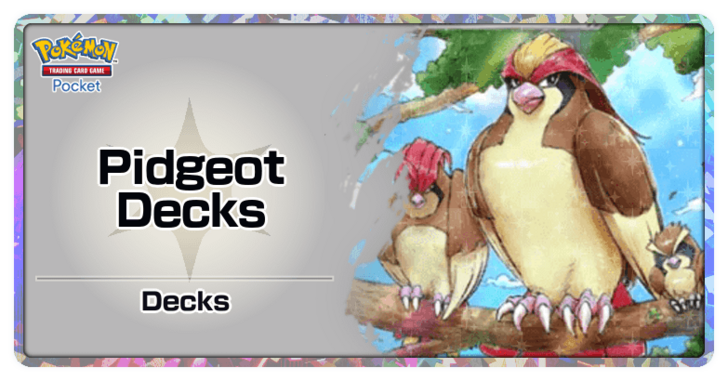 Pokemon TGC Pocket - Pidgeot Best Deck Build and How to Play