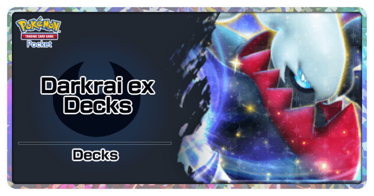 Pokemon TGC Pocket - Darkrai ex Best Deck Build and How to Play