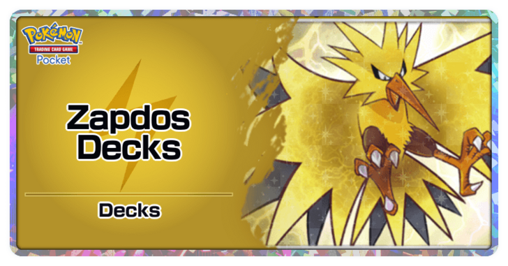 Pokemon TGC Pocket - Zapdos Best Deck Build and How to Play
