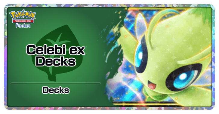 Pokemon TGC Pocket - Celebi ex Best Deck Build and How to Play