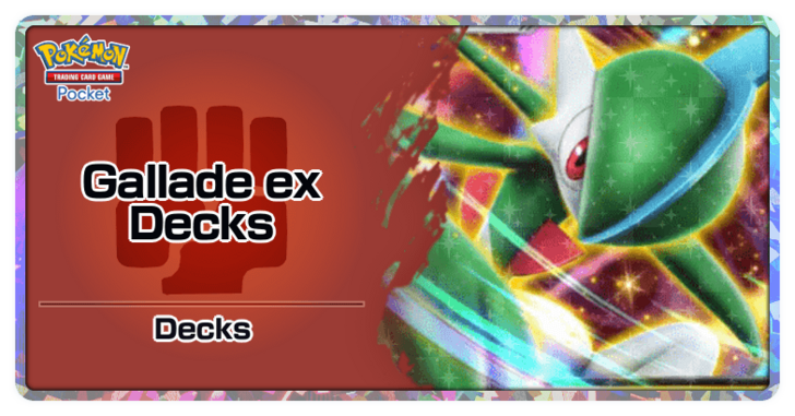 Pokemon TGC Pocket - Gallade ex Best Deck Build and How to Play