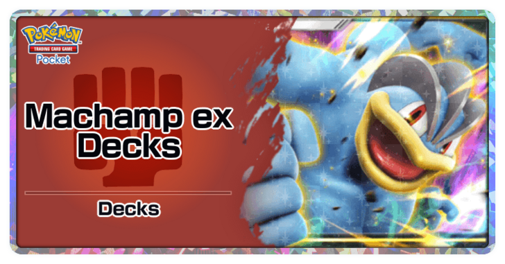 Pokemon TGC Pocket - Machamp ex Best Deck Build and How to Play