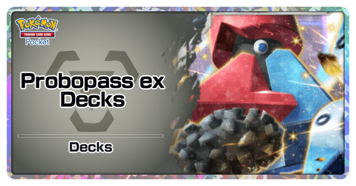 Pokemon TGC Pocket - Probopass ex Best Deck Build and How to Play
