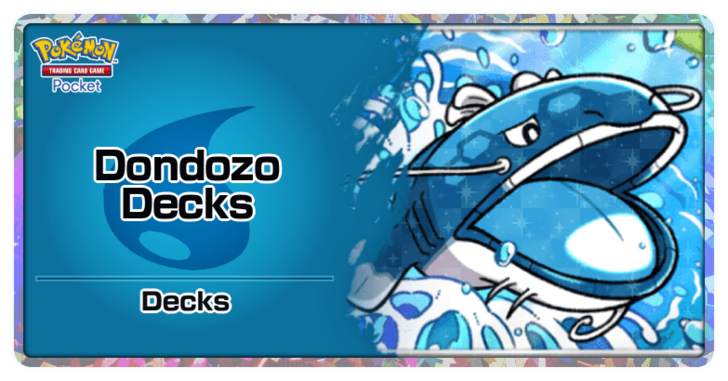 Pokemon TGC Pocket - Dondozo Best Deck Build and How to Play
