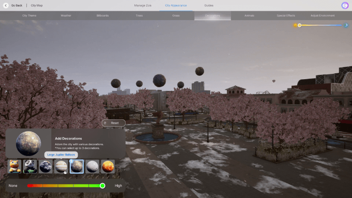 Large Mercury Balloon