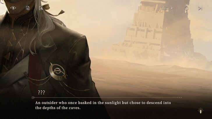 Playing for the first time