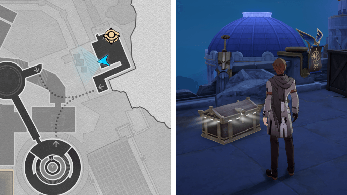 HSR Dragonbone City Styxia Chest 38 Location