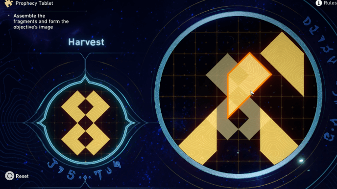 Dragonbone City Prophecy Tablet 4 Step 1