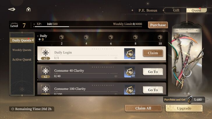 Daily Quests