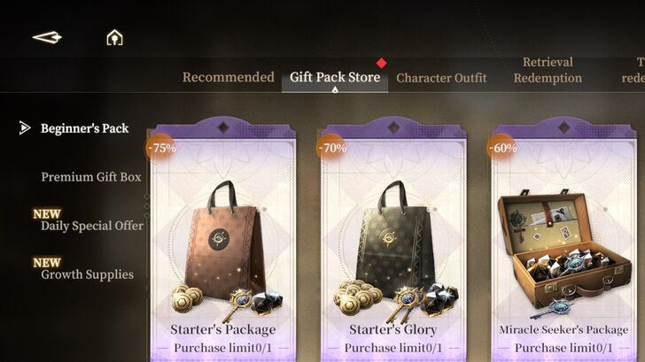 Gift Pack Store