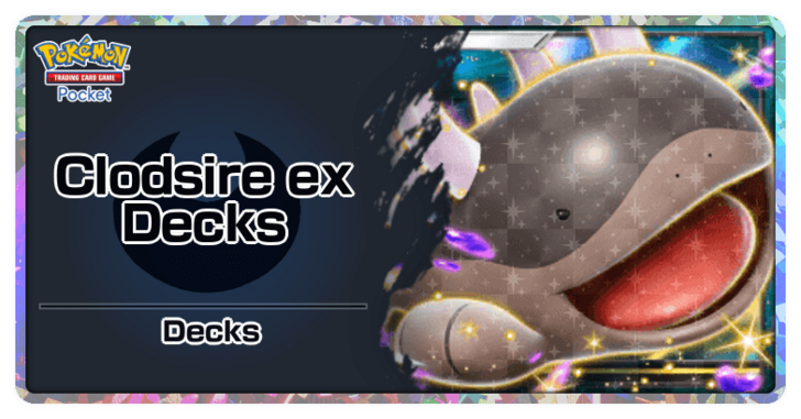 Pokemon TGC Pocket - Paldean Clodsire ex Best Deck Build and How to Play