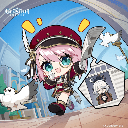 Genshin Impact - Charlotte Birthday Art 2025