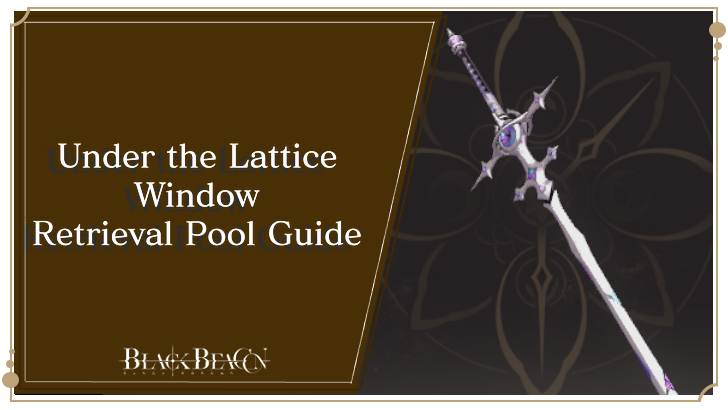 Under the Lattice Window