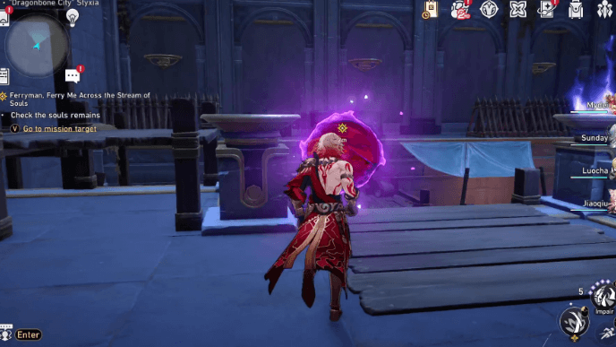 Honkai Star Rail - Ferryman, Ferry Me Across the Stream of Souls - Check the Souls Remains 1