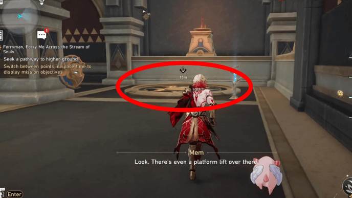 Honkai Star Rail - Ferryman, Ferry Me Across the Stream of Souls - Ascend Using the Platform Lift