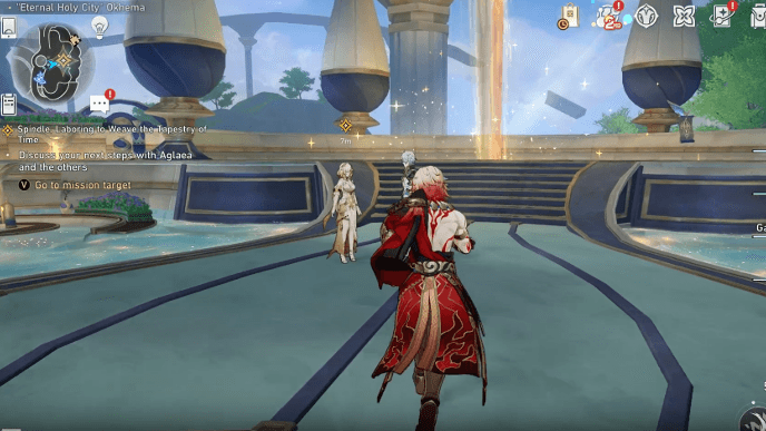 Honkai Star Rail - Spindle, Laboring to Weave the Tapestry of Time - Discuss your Next Steps with Aglaea and the Others