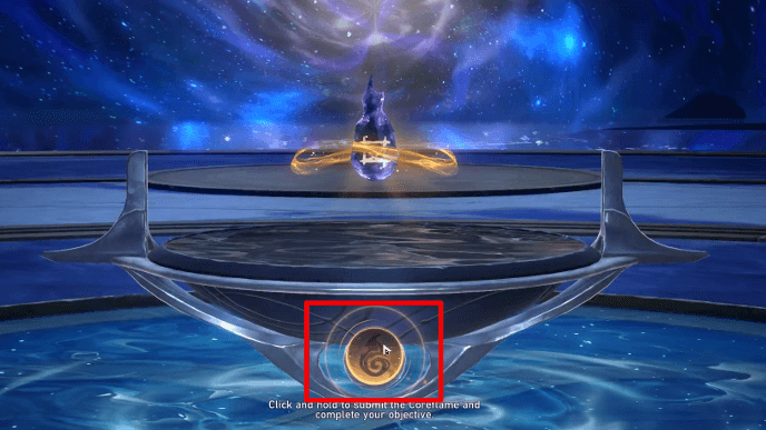 Honkai Star Rail - Spindle, Laboring to Weave the Tapestry of Time - Click and Hold to Submit the Coreflame