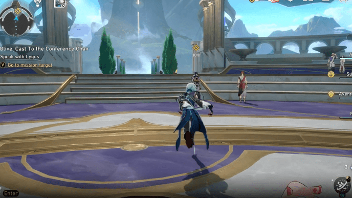 Honkai Star Rail - Olive, Cast to the Conference Chair - Speak with Lygus