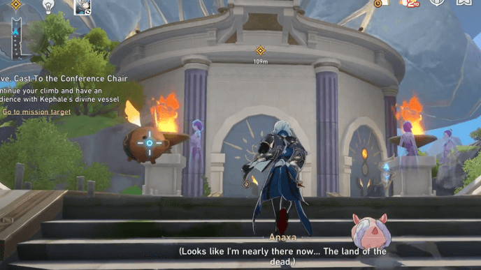 Honkai Star Rail - Olive, Cast to the Conference Chair - Continue Your Climb and Have an Audience With Kephale’s Divine Vessel