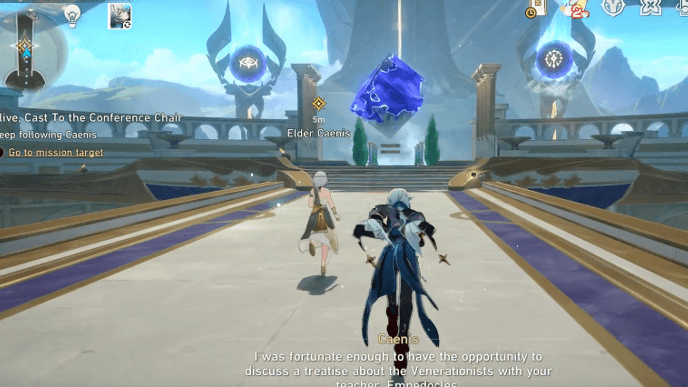 Honkai Star Rail - Olive, Cast to the Conference Chair - Keep following Caenis