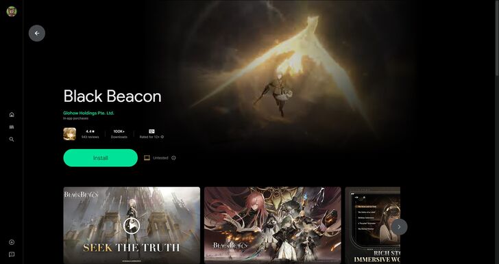Black Beacon Google Play Game