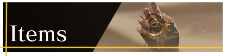 Items