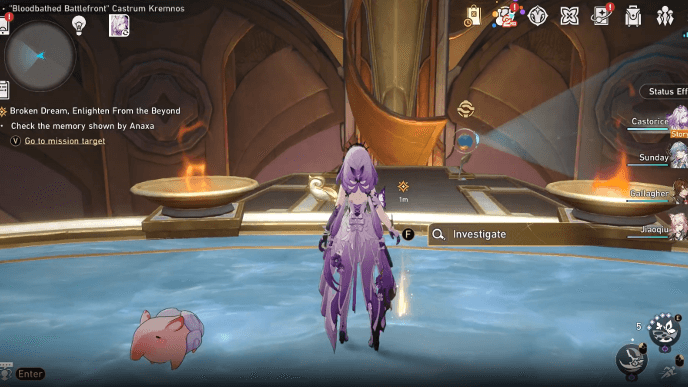 Honkai Star Rail - Broken Dream, Enlighten From the Beyond - Check the Memory Shown by Anaxa