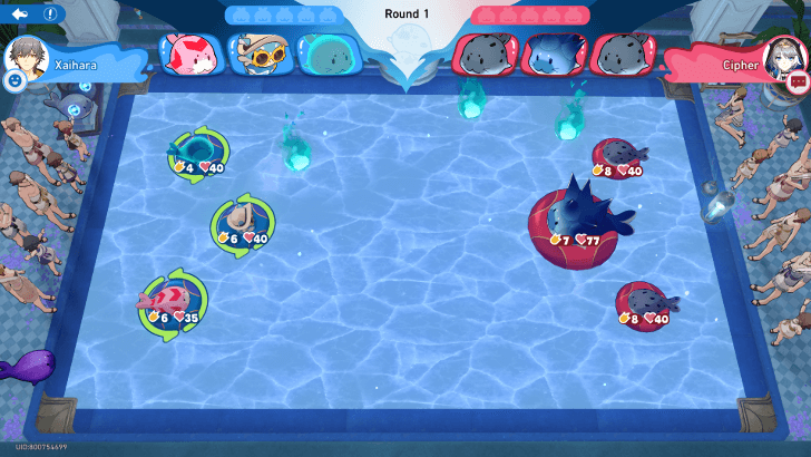 Star Rail - Seal Slammers vs Cipher