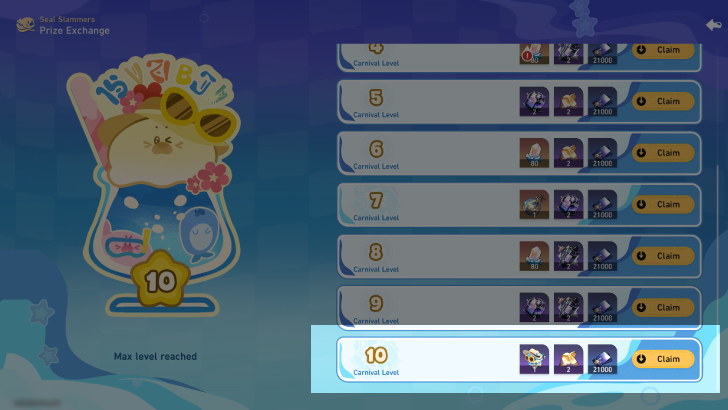 Star Rail - Bubbles Prize Exchange