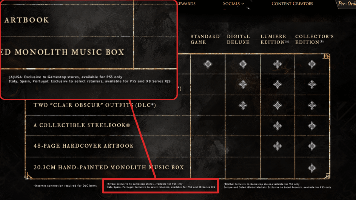 Lumiere Edition Stores