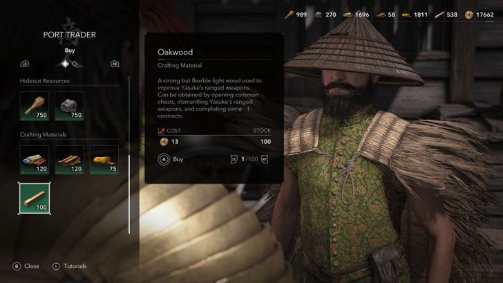 Port Trader With Oakwood