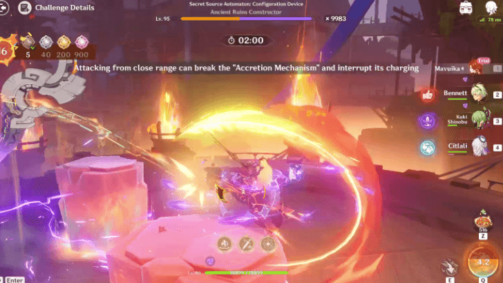 Genshin - Stage 5 - Climb Pillars