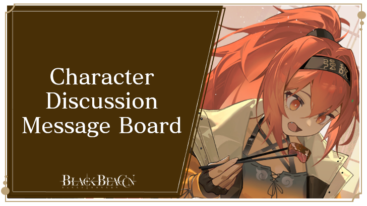 Character Discussion