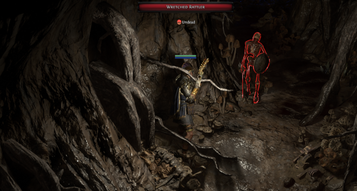 Wretched Rattler Location