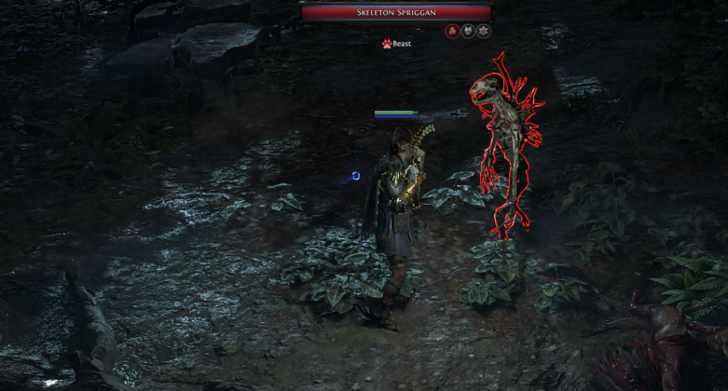 Skeleton Spriggan Location