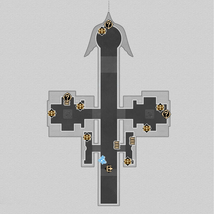 HSR Demigod Council Dawncloud South Map