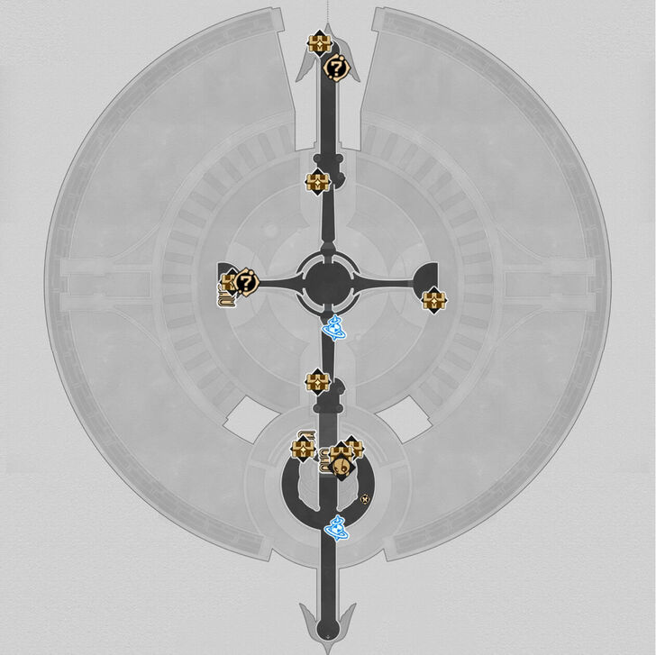 HSR Demigod Council Dawncloud Center Map