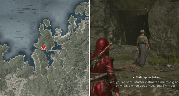 Koromodako Cave Location