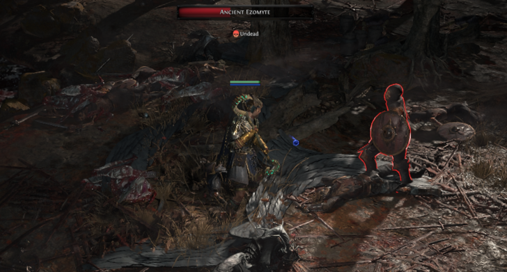 Ancient Ezomyte (Sword and Shield) Location