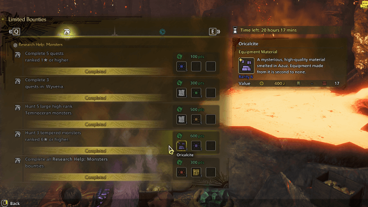 Artian Ore Limited Bounty