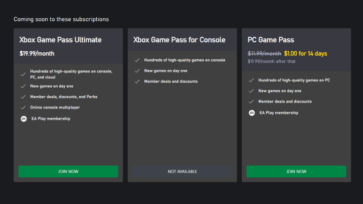 Clair Obscur Expedition 33 Game Pass Subscriptions