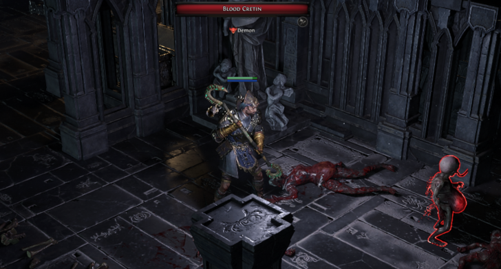 Blood Cretin Location