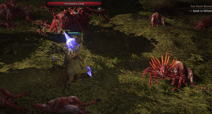 Venomous Crab Location