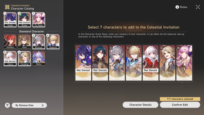 HSR - Celestial Invitation